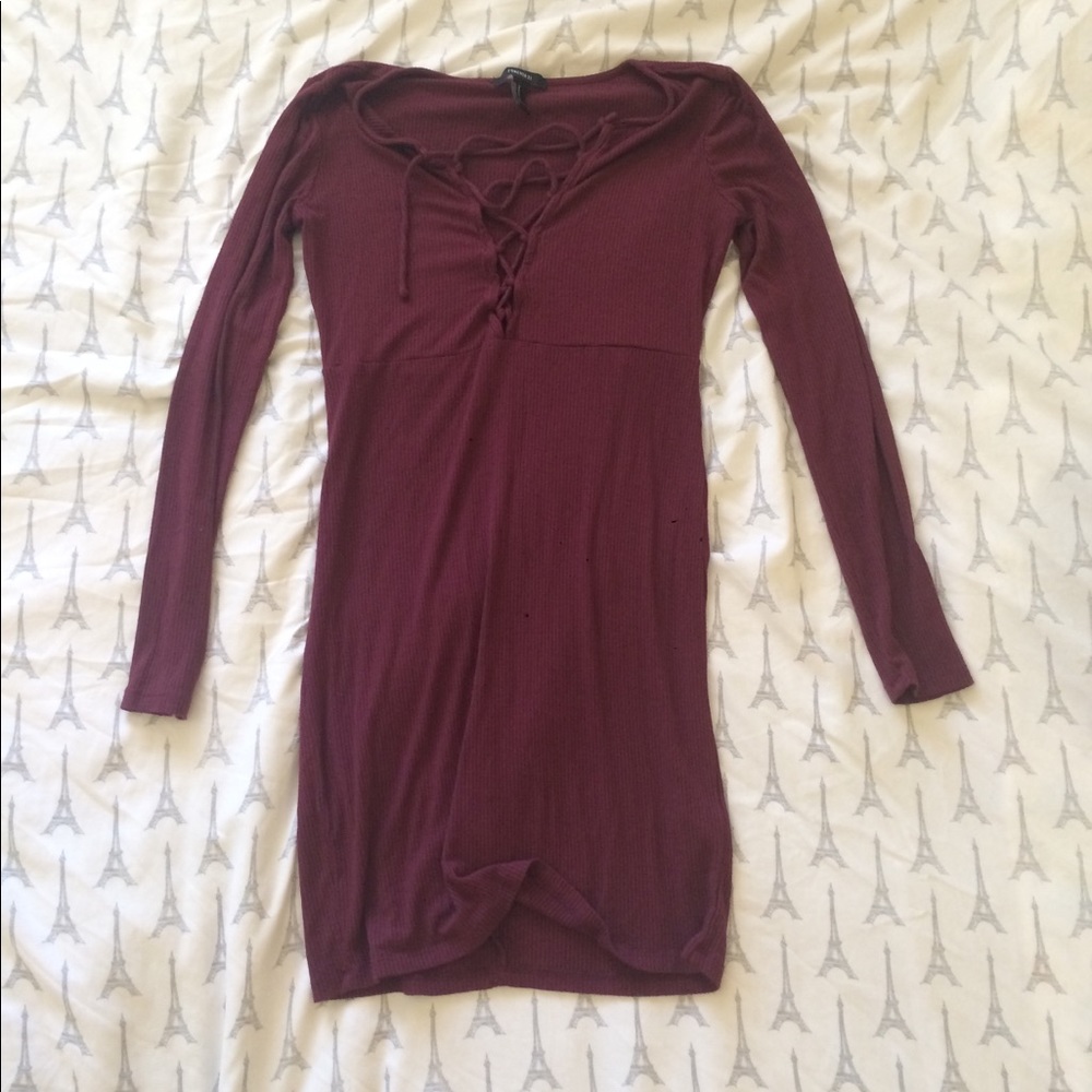 Slim Purple Dress